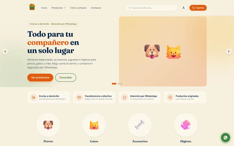 Tienda Mundo Animal